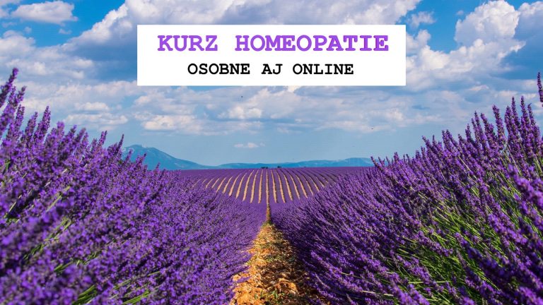 kurz homeopatie osobne aj online